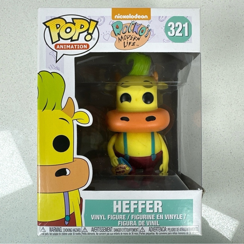 Funko Pop! Heffer #321 Rocko’s Modern Life Nickelodeon Animation Figure